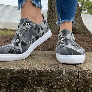 Camo Canvas Shoes